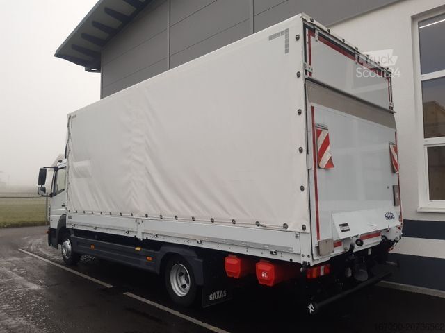 Samochód dostawczy z plandeką MERCEDES-BENZ Atego 818L Euro6 Plane LBW AHK 3Sitze