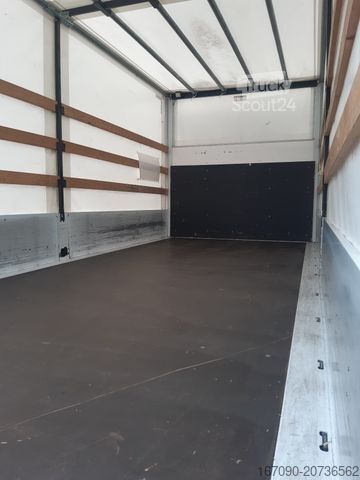 Samochód dostawczy z plandeką MERCEDES-BENZ Atego 818L Euro6 Plane LBW AHK 3Sitze