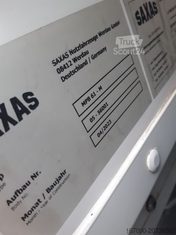 Samochód dostawczy z plandeką MERCEDES-BENZ Atego 818L Euro6 Plane LBW AHK 3Sitze