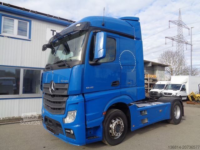 Standard trækkerunit MERCEDES-BENZ Actros 1845 LS Safety-Pack Standklima