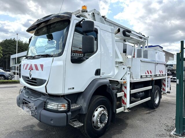 Plataforma elevadora Renault MIDLUM 280dxi 4x4 18m SKYLIFT / HUBARBEITSBÜHNE...