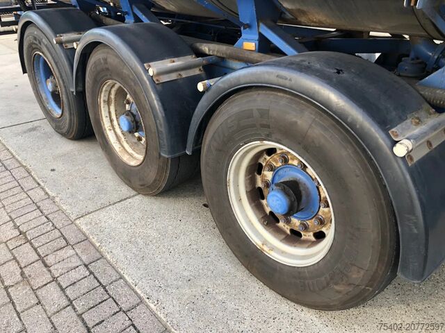 Tank Van Hool Tank / 30.000 LT /  3 compartments /  Inox / SAF