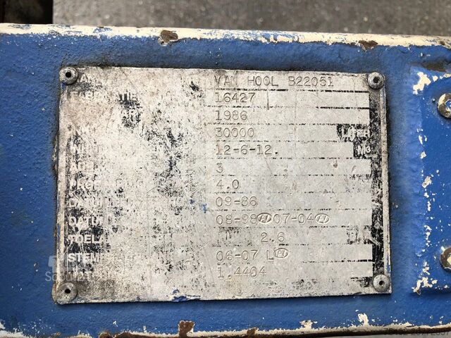 Tank Van Hool Tank / 30.000 LT /  3 compartments /  Inox / SAF