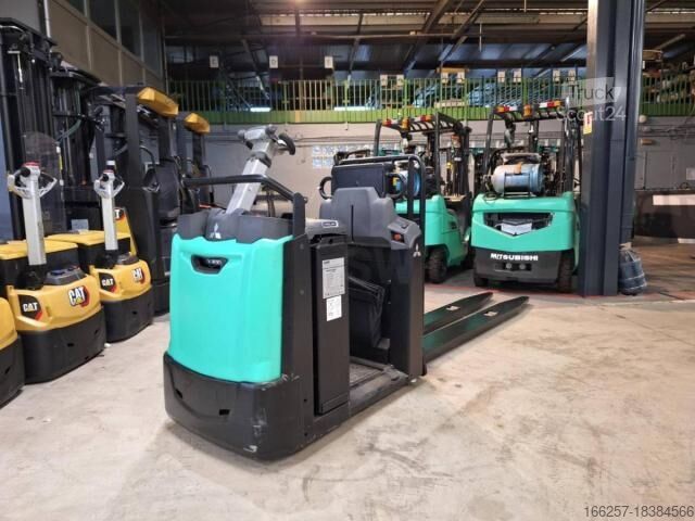 Handmatige palletwagen Mitsubishi OPB20N2X fourches levée ergonomique 2400mm