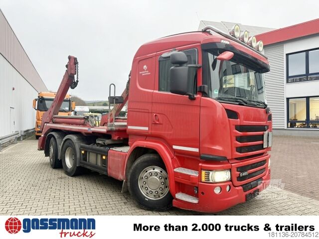 Kippiauto Scania G 450 /6x2/4, Meiller AK 16 MTG, Funk, Teleskop