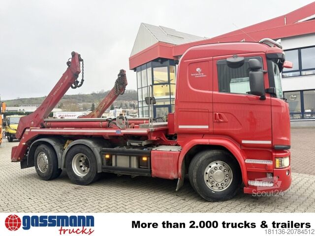 شاحنة قلابة Scania G 450 /6x2/4, Meiller AK 16 MTG, Funk, Teleskop