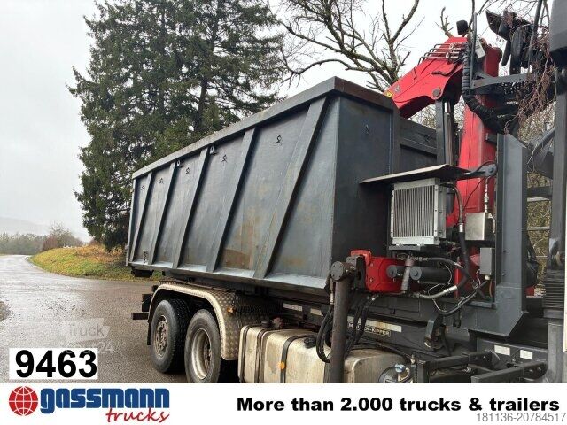 حاوية متدحرجة  Abrollcontainer mit Kran Palfinger Epsilon E110L