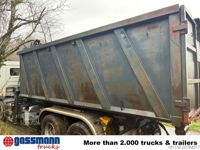 حاوية متدحرجة Abrollcontainer mit Kran Palfinger Epsilon E110L