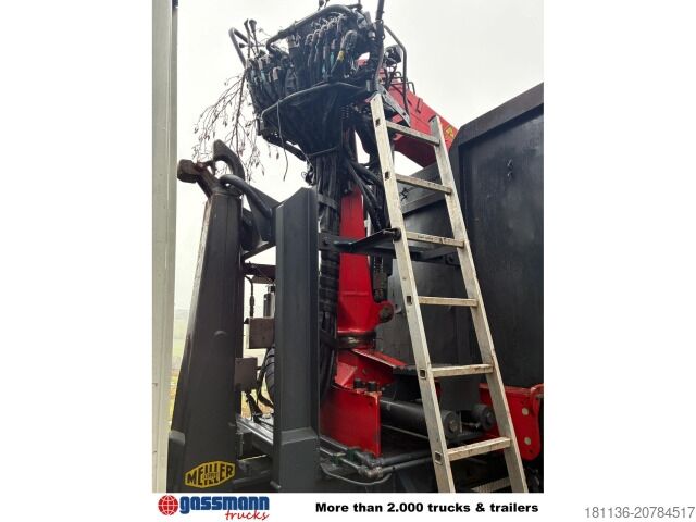 حاوية متدحرجة Abrollcontainer mit Kran Palfinger Epsilon E110L