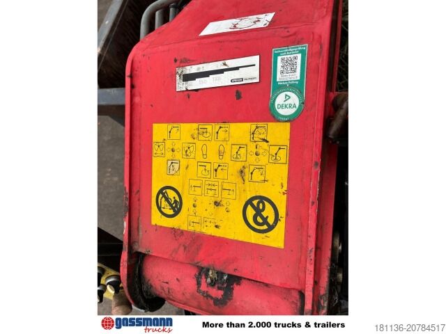 حاوية متدحرجة Abrollcontainer mit Kran Palfinger Epsilon E110L