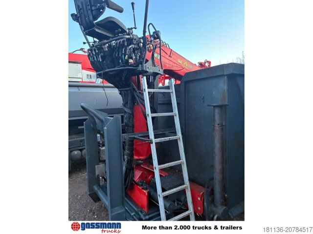 حاوية متدحرجة Abrollcontainer mit Kran Palfinger Epsilon E110L