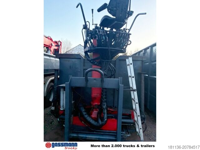 حاوية متدحرجة  Abrollcontainer mit Kran Palfinger Epsilon E110L