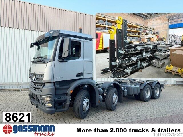 شاحنة قلّابة بذراع تحميل متحرك Mercedes-Benz Arocs 3253 L 8x4/4, MultimediaCockpit, Navi,