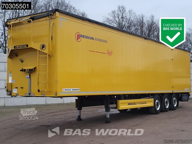 أرضية متحركة PEISCHL 3S Hydraulic Roof 10mm 92m3 Lifting Axle