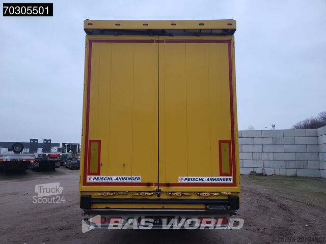 أرضية متحركة PEISCHL 3S Hydraulic Roof 10mm 92m3 Lifting Axle