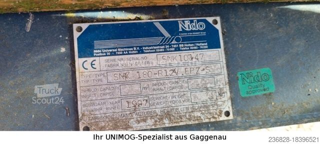 Fourgon  Schneepflug SCHMIDT Nido SNK18