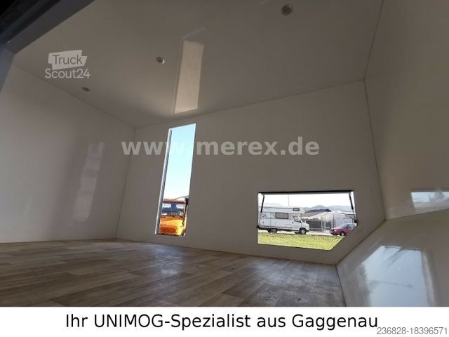 Transporter mit Koffer UNIMOG U1300L Wohnmobil