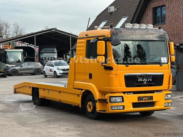 Automašīnu pārvadātājs furgons MAN TGL 8.220 4x2 Autotransporter 7,5 t.