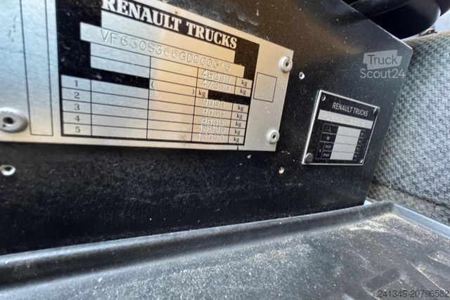 Tovornjak prekucnik RENAULT C520 10x4 2S Kipper