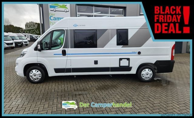 Τροχόσπιτο αυτοκινούμενο SUNLIVING V 60SP 1.HAND#NAVI#AHK#165 PS#TOP