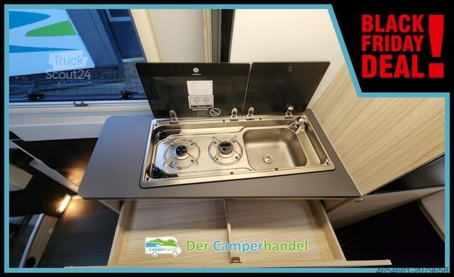 Τροχόσπιτο αυτοκινούμενο SUNLIVING V 60SP 1.HAND#NAVI#AHK#165 PS#TOP