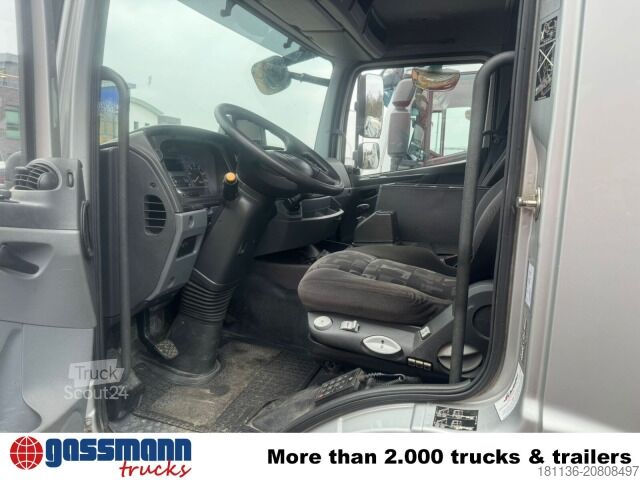 Camion cu platformă Mercedes-Benz Axor 1833 LL/NR , Atlas Terex Kran 75.2 - A5 L,