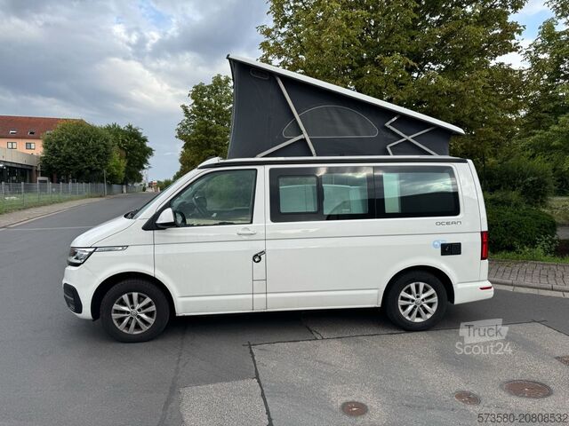 Husbil Volkswagen California Camper | 2 Betten 4 Schlafplätze | Küchenzeile + Dachbett