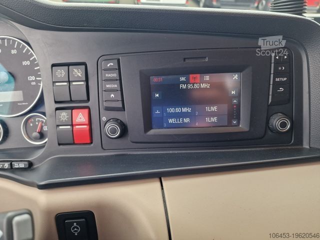 Tre-sidet tipbil MAN TGM 18.290 Kipper/Kran/Funk/5+6 Kreis + Greifer