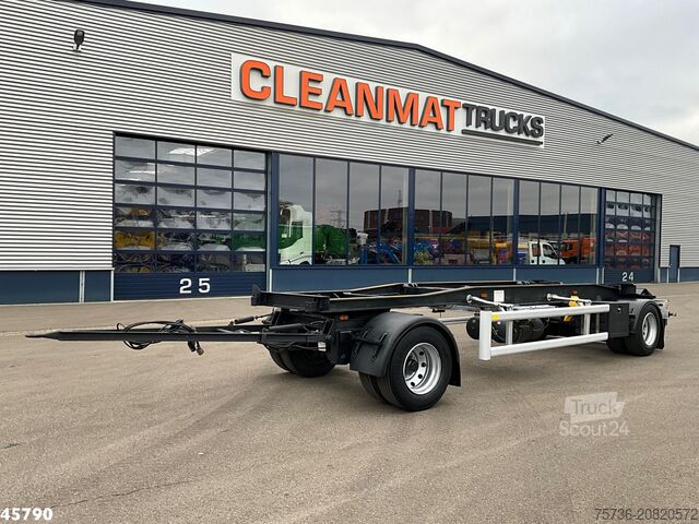 Transport de conteneurs HUFFERMAN 2-assige containeraanhangwagen