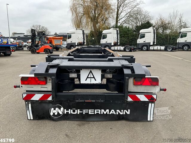 Transport de conteneurs HUFFERMAN 2-assige containeraanhangwagen