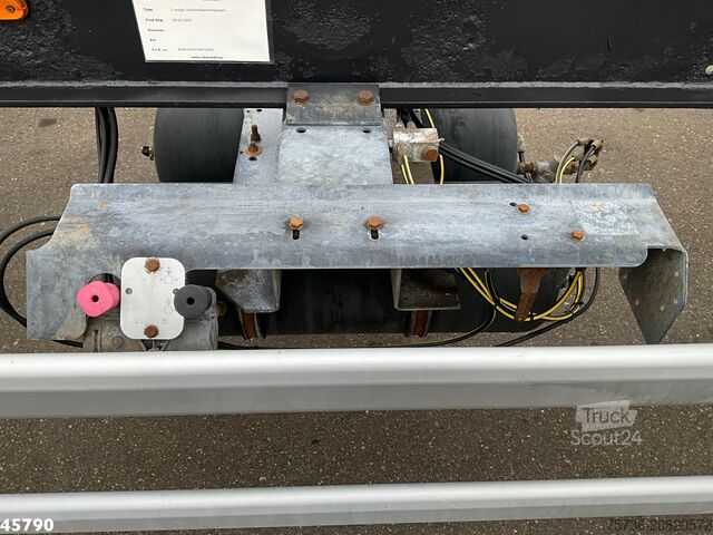 Transport de conteneurs HUFFERMAN 2-assige containeraanhangwagen