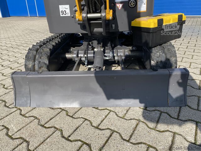 Miniexcavator cu cupă standard Berger Kraus BK1000JSR mit Schwenkarm *HERBSTAKTION*