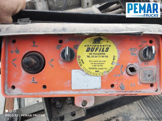 Geri çekilebilir kaldırma platformu PLATAFORMA ELEVADORA RECTRACTIL D HOLLANDIA 1.500 KG