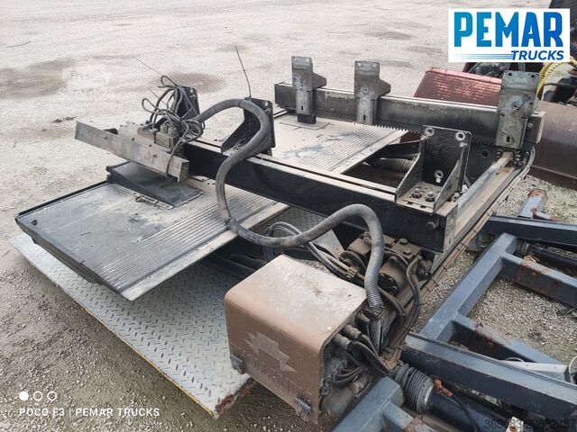 Geri çekilebilir kaldırma platformu PLATAFORMA ELEVADORA RECTRACTIL D HOLLANDIA 1.500 KG