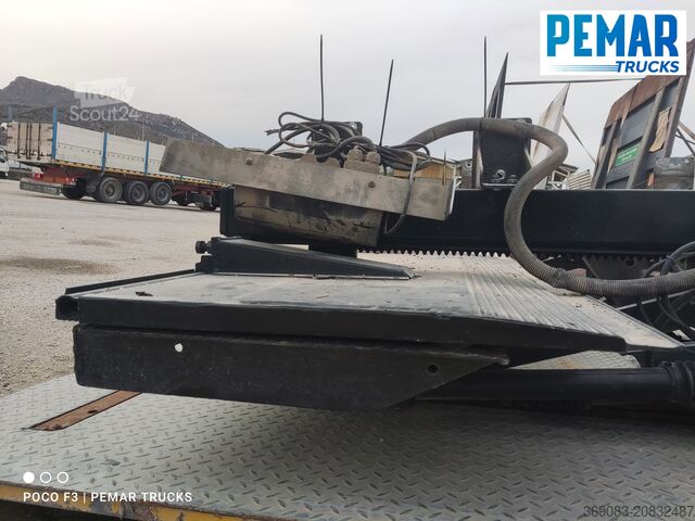 Geri çekilebilir kaldırma platformu PLATAFORMA ELEVADORA RECTRACTIL D HOLLANDIA 1.500 KG