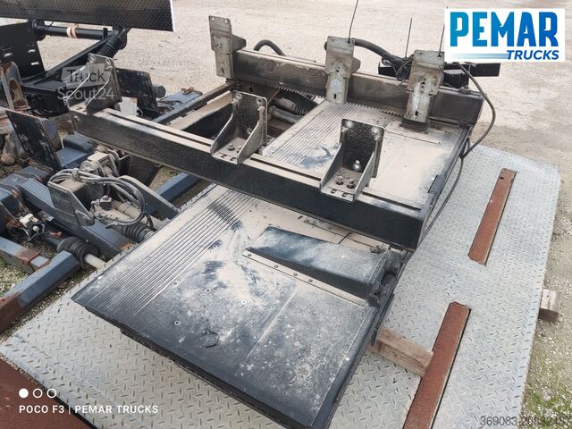 Geri çekilebilir kaldırma platformu PLATAFORMA ELEVADORA RECTRACTIL D HOLLANDIA 1.500 KG