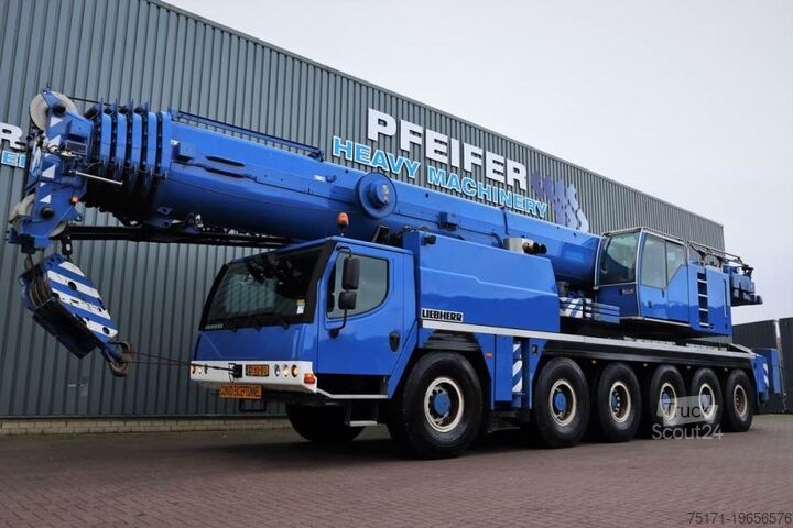 Nosturi maastossa Liebherr LTM1150-6.1 Dutch Vehicle Registration, Valid Abom