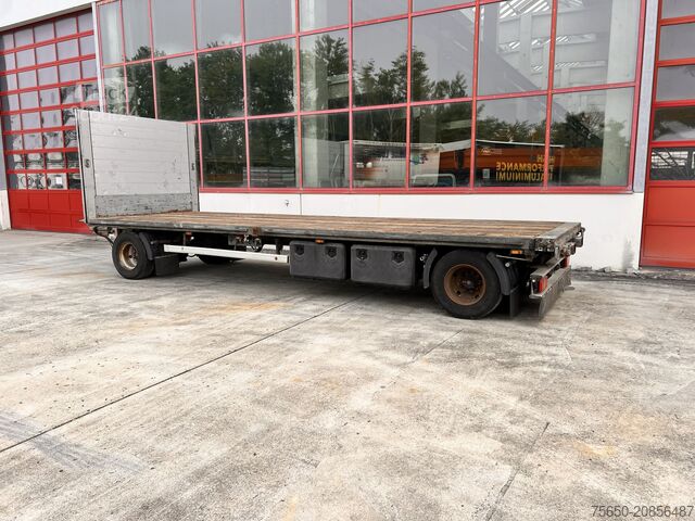 Prikolica z nizko platformo Ackermann PA-F 18/7.4E  2 Achs Jumboanhänger Mega