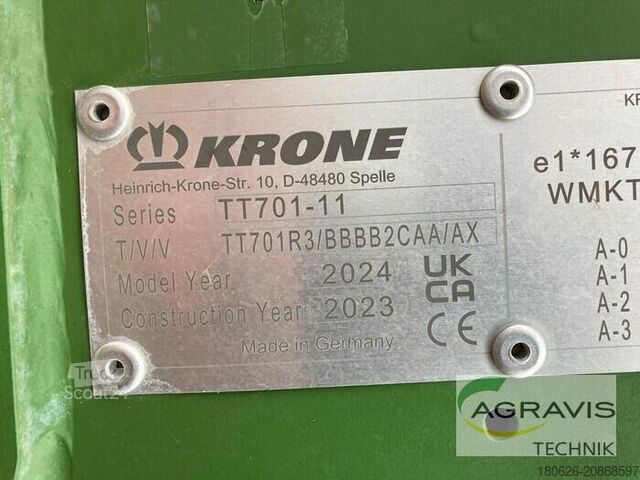 Forage wagon Krone TX 460 D