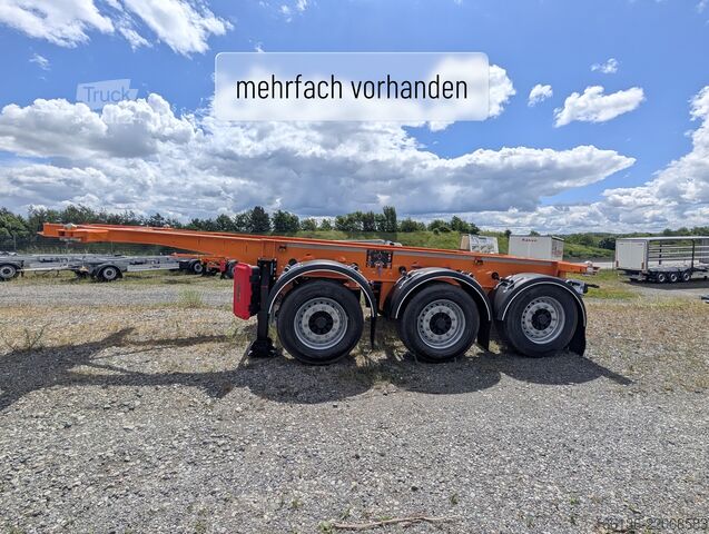 напівпричіп з кузовом, що змінюється Fliegl SDS 380 für 20" Container Heckbündig