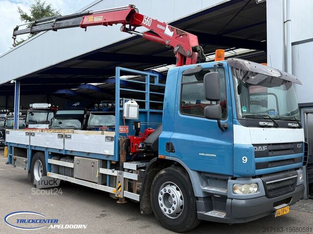 Open body DAF CF 75.310 Manuel, Steel springs, HMF 1560 K3