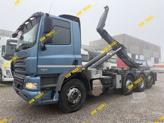 Camion scarrabile DAF CF85.460 Abrollkipper 8x2 Manual EU5
