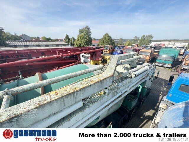 Мобільний бетонозмішувальний завод MAN 33.292 8x4 Mischer Stetter 7m³ mit Pumpe Schwing