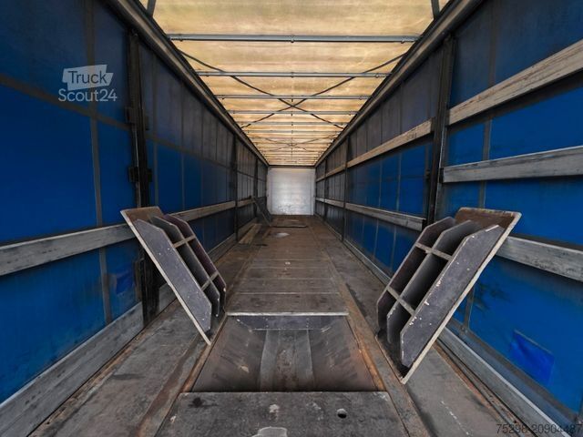 Semi-remorque bâchée KÖGEL S 24-1 / Coilmulde