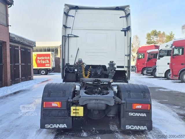 Bīstamo materiālu kravas automašīna SCANIA R450 ADR PTO Euro6d Retarder 2 Tanks