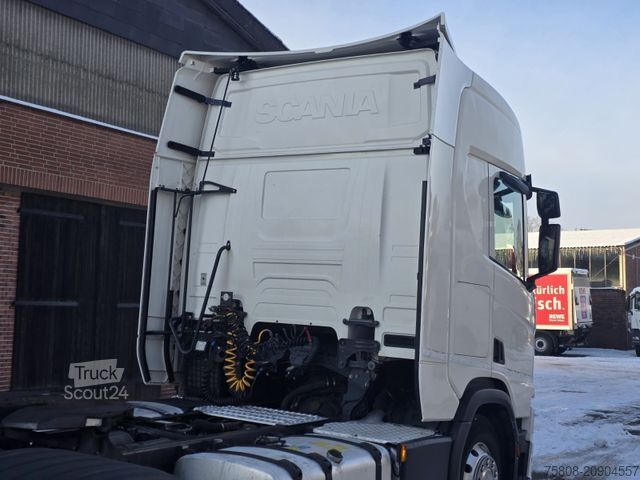 Bīstamo materiālu kravas automašīna SCANIA R450 ADR PTO Euro6d Retarder 2 Tanks