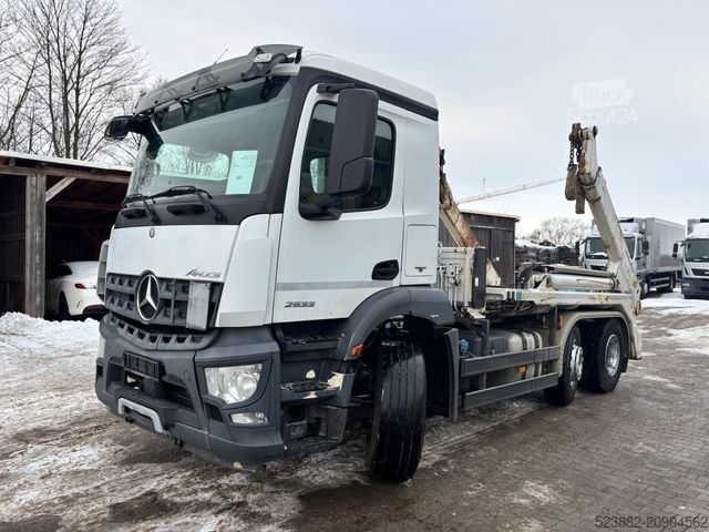 Absetzkipper LKW MERCEDES-BENZ Arocs 2533 6x2*Meiller AK16T*Lift-Lenk*AHK