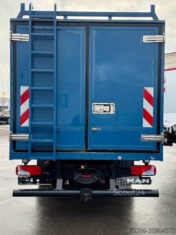 Furgoneta caja MAN TGL 8.180 L / DOKA-Koffer / 2 x AHK / PTO