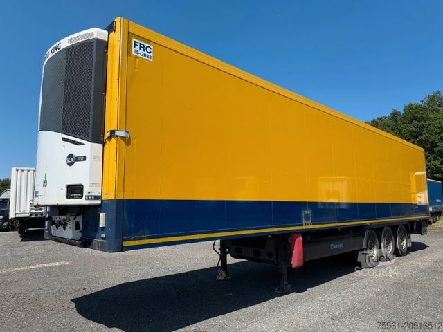 Hűtő félpótkocsi KRONE SD Tiefkühl / Doppelstock/ ThermoKing SLXi300