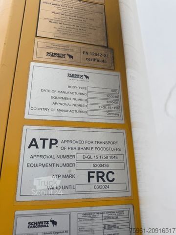 Semirremolque frigorífico SCHMITZ CARGOBULL 5xSKO24/L 13,4 FP 60 Tiefkühlkoffer/ Doppelstock